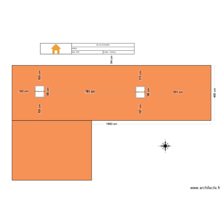 DUCHEMIN APRES. Plan de 0 pièce et 0 m2