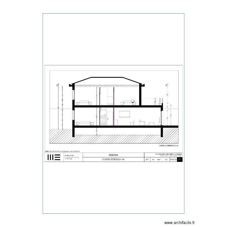 MAISON INDIVIDUELLE PAGE 1. Plan de 0 pièce et 0 m2