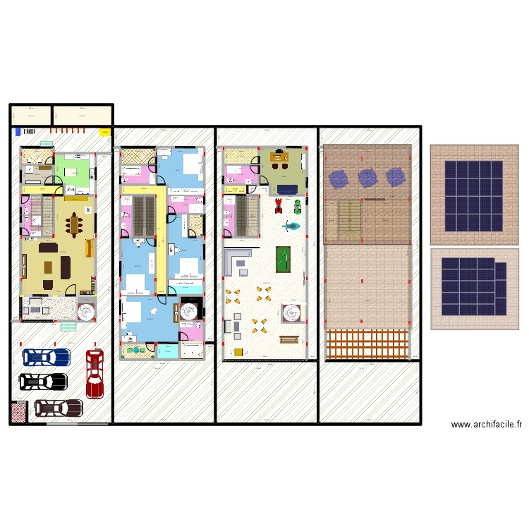 VILLA 10/25 autrement. Plan de 52 pièces et 1126 m2