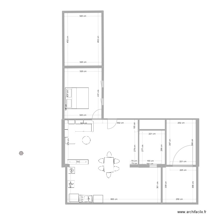 la ciotat 1. Plan de 6 pièces et 102 m2