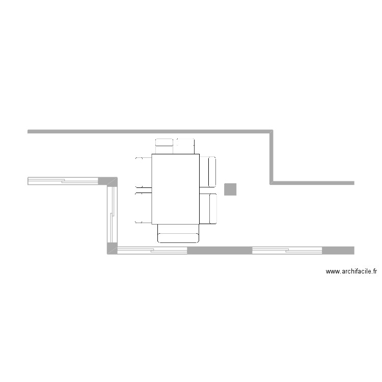 TERRASSE  repas 2. Plan de 0 pièce et 0 m2