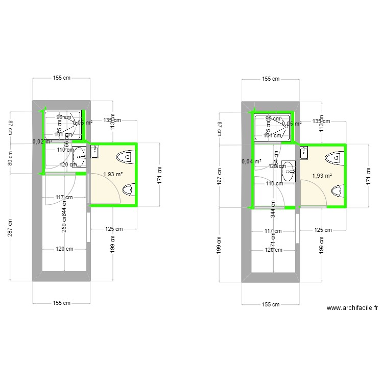 Arsenal. Plan de 6 pièces et 4 m2