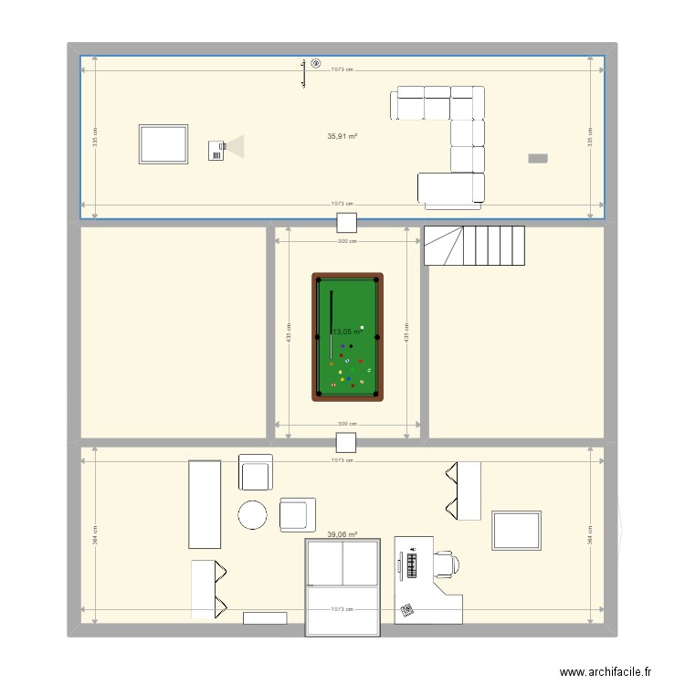 esquisse maison etage. Plan de 10 pièces et 242 m2