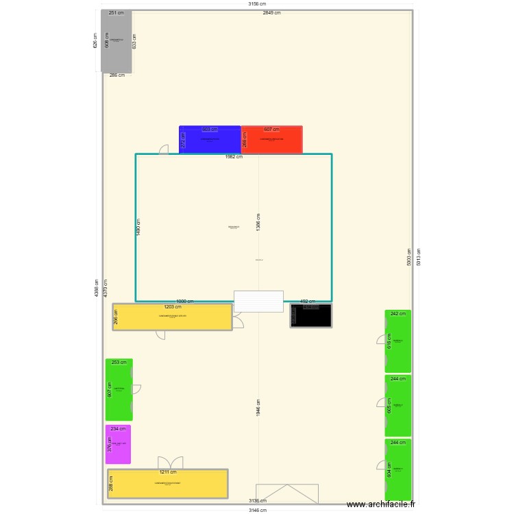 BACO. Plan de 13 pièces et 2039 m2