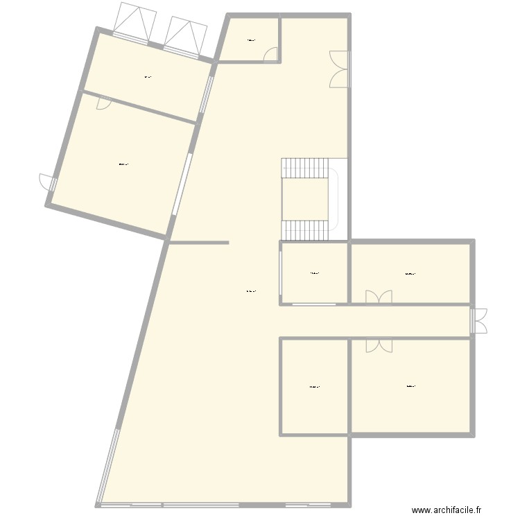 villa adona. Plan de 8 pièces et 569 m2