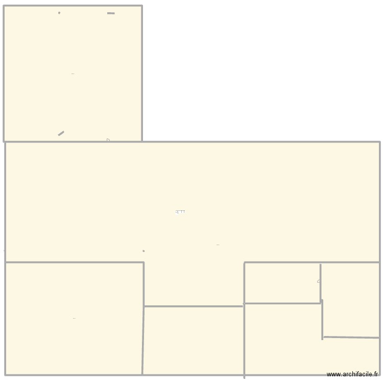 sebastopol. Plan de 3 pièces et 4853 m2