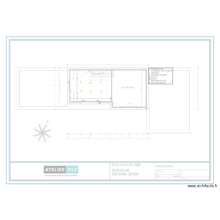 Plans ETAGE LEMAIRE. Plan de 0 pièce et 0 m2