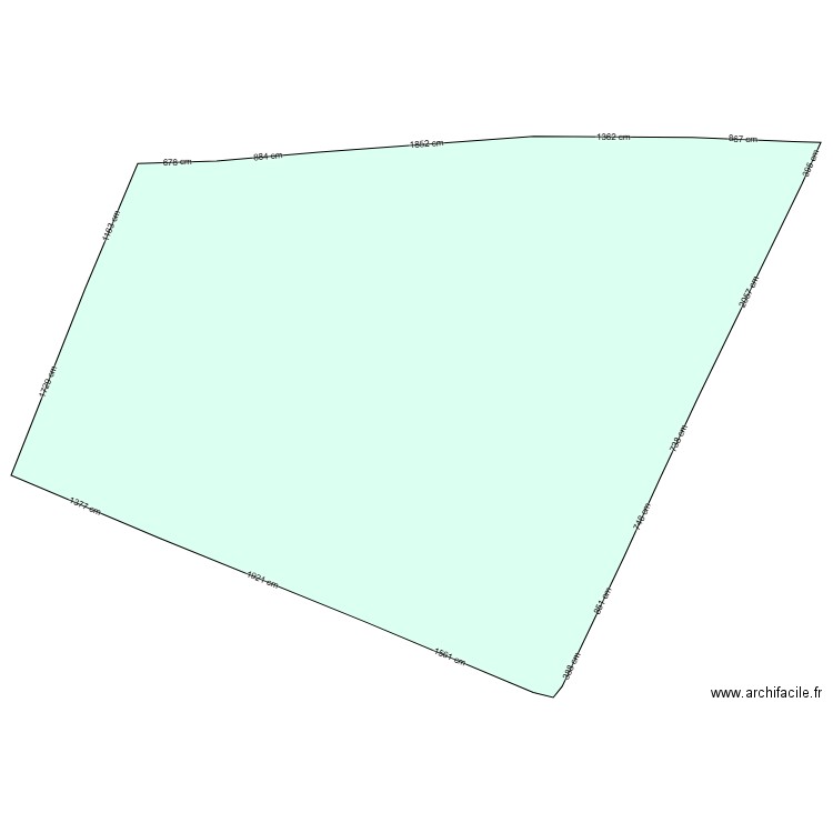 GASTES CADASTRE. Plan de 0 pièce et 0 m2