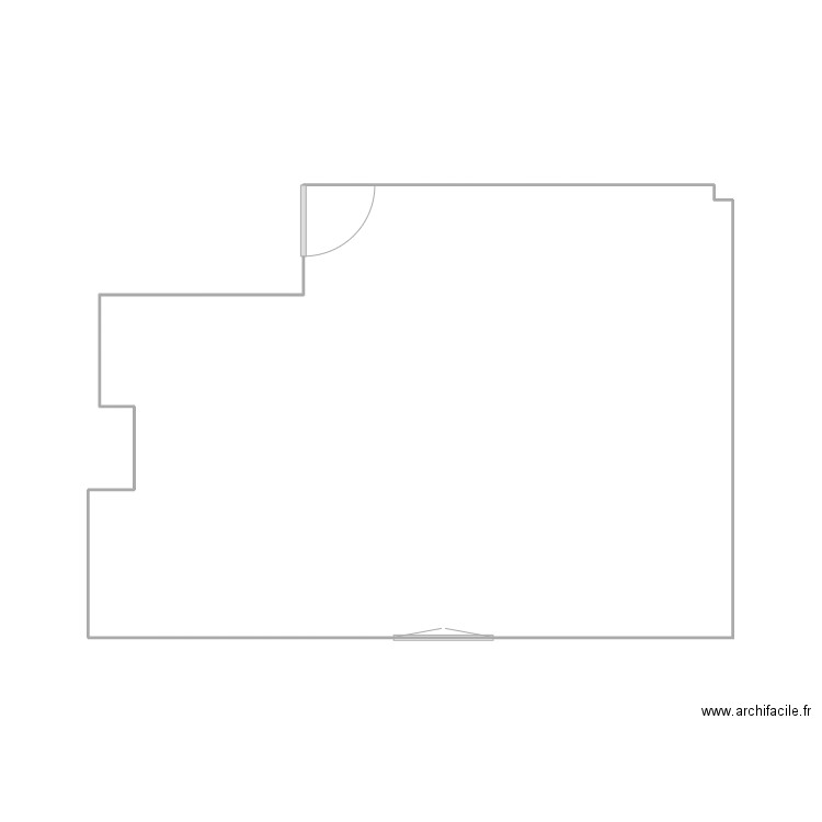 Chambre parentale dépendance. Plan de 0 pièce et 0 m2