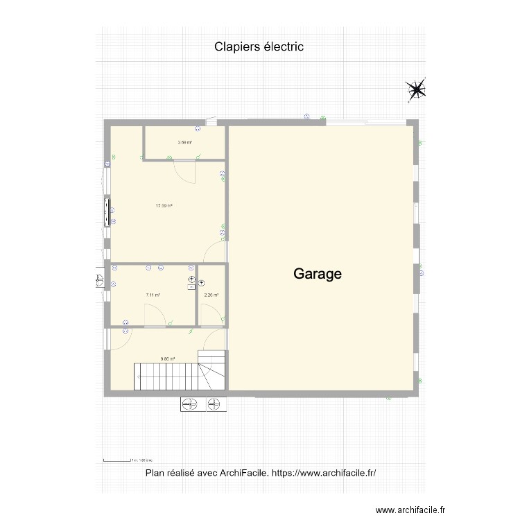 Clapiers RDC. Plan de 0 pièce et 0 m2