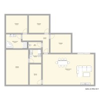 plan maison en escalier 