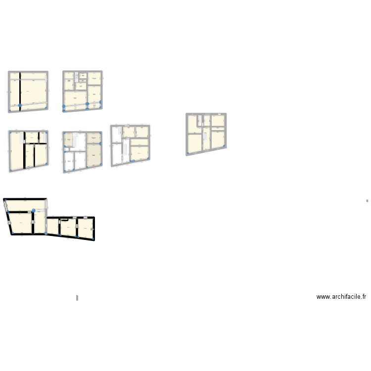 Leefdaal. Plan de 25 pièces et 560 m2