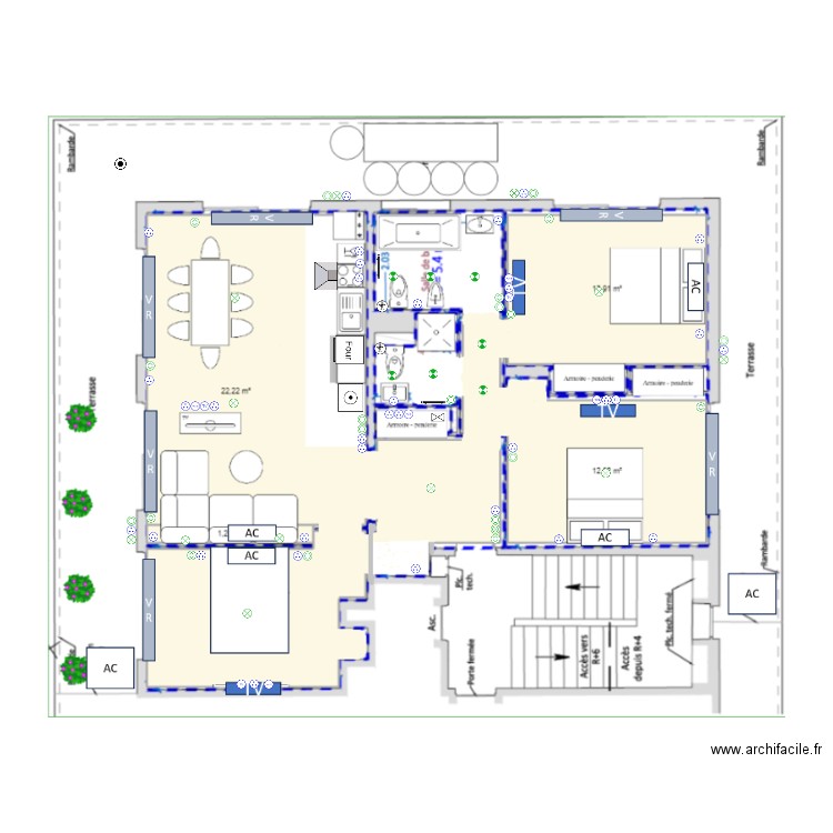 RESIDENCE SAINT MARTIN. Plan de 0 pièce et 0 m2