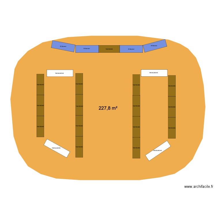 CHAPITEAU MOYEN. Plan de 0 pièce et 0 m2