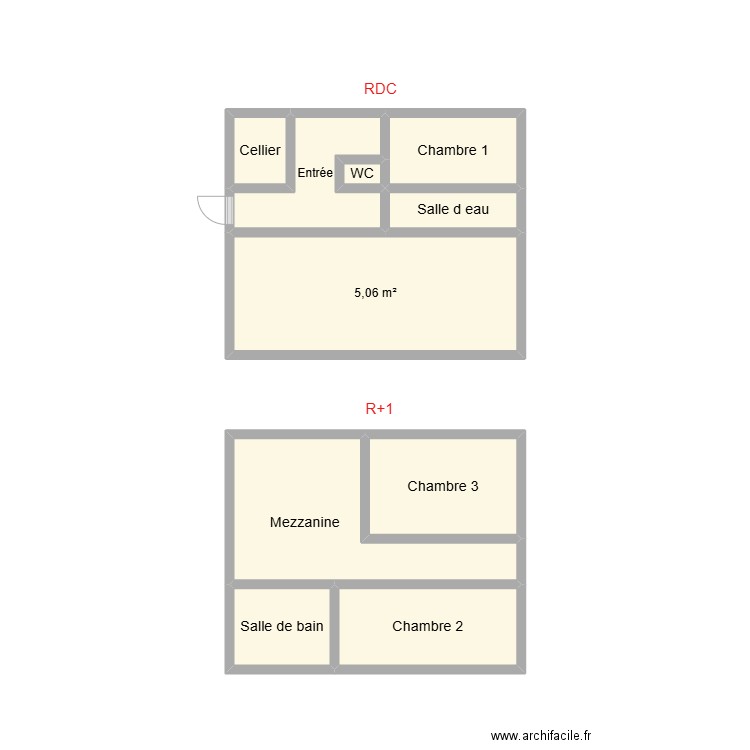 2411 THEPAUT. Plan de 10 pièces et 19 m2