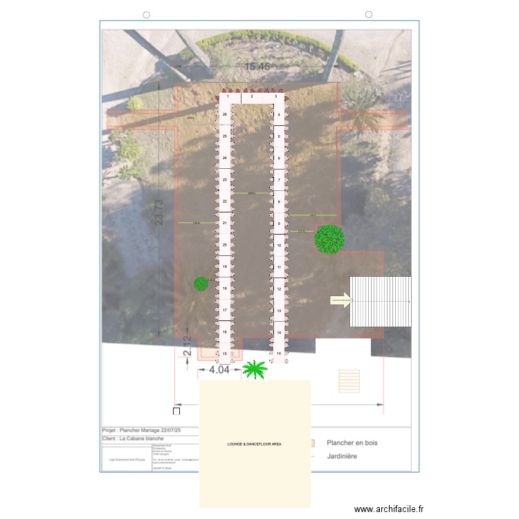 TANIA V5 - 150 PAX. Plan de 0 pièce et 0 m2