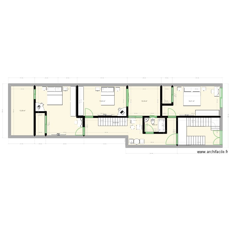 MY SHL 1. Plan de 6 pièces et 113 m2