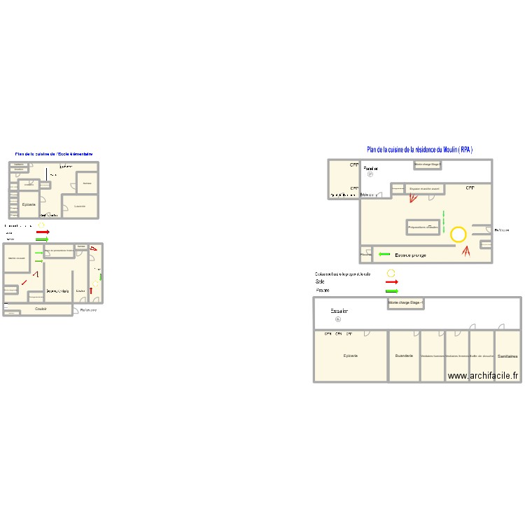 Memoire . Plan de 37 pièces et 2422 m2