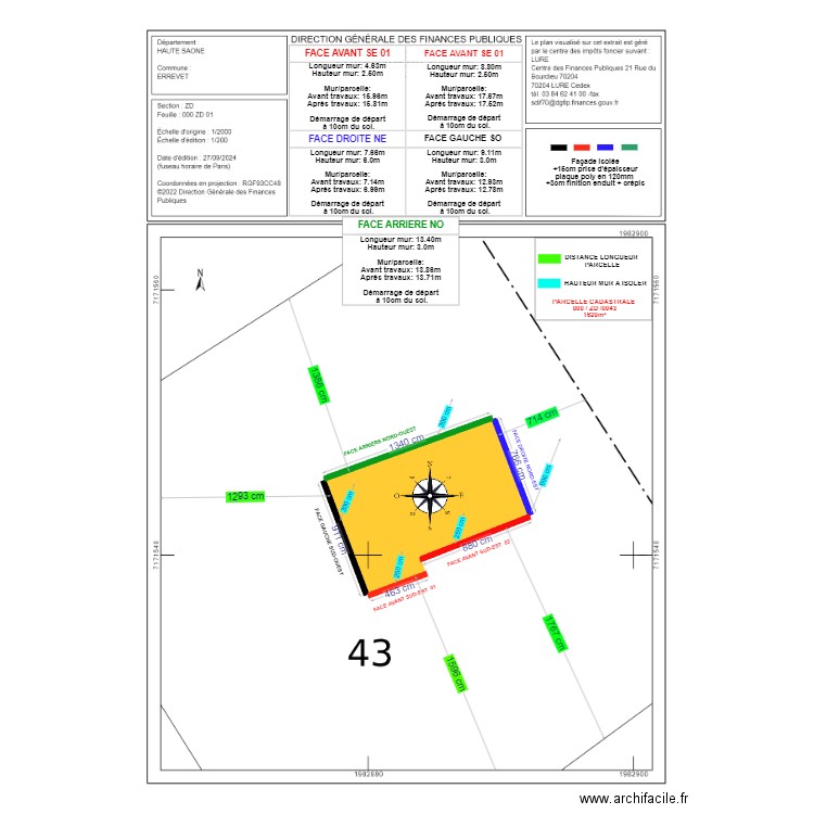 DP2 Crepel . Plan de 0 pièce et 0 m2