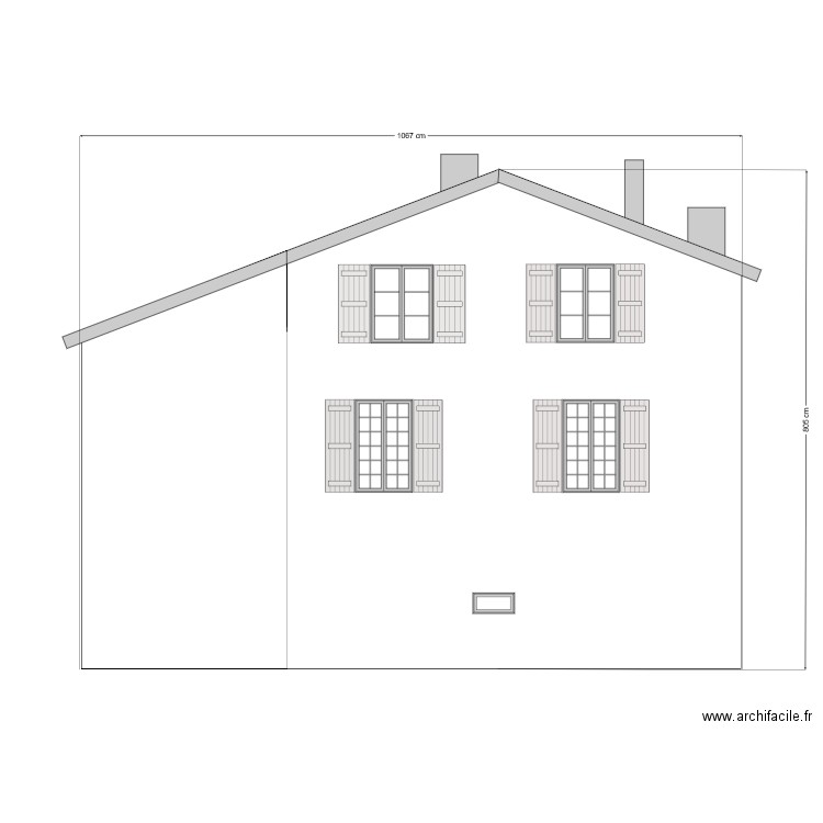 Facade est avant. Plan de 0 pièce et 0 m2