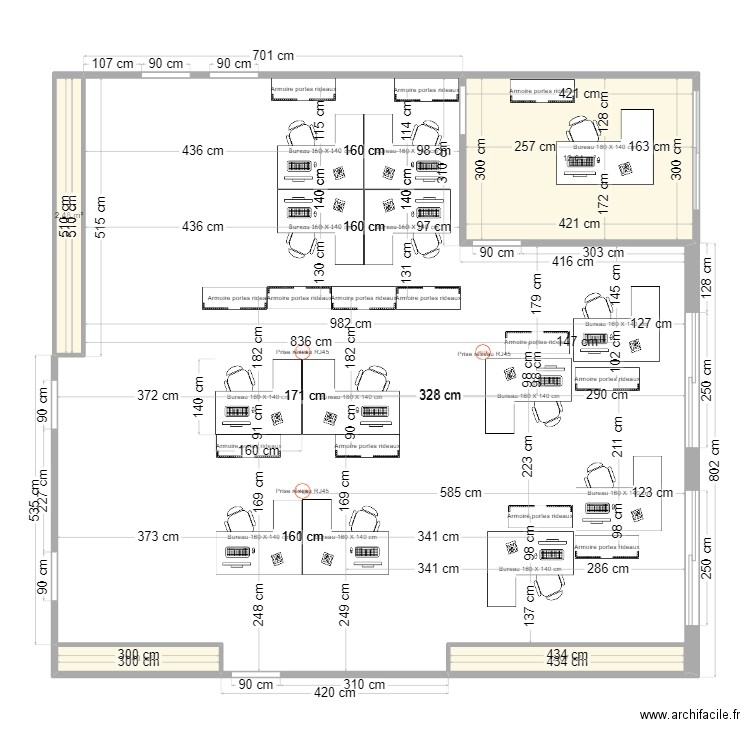 GS23 30 08 2024 . Plan de 4 pièces et 19 m2