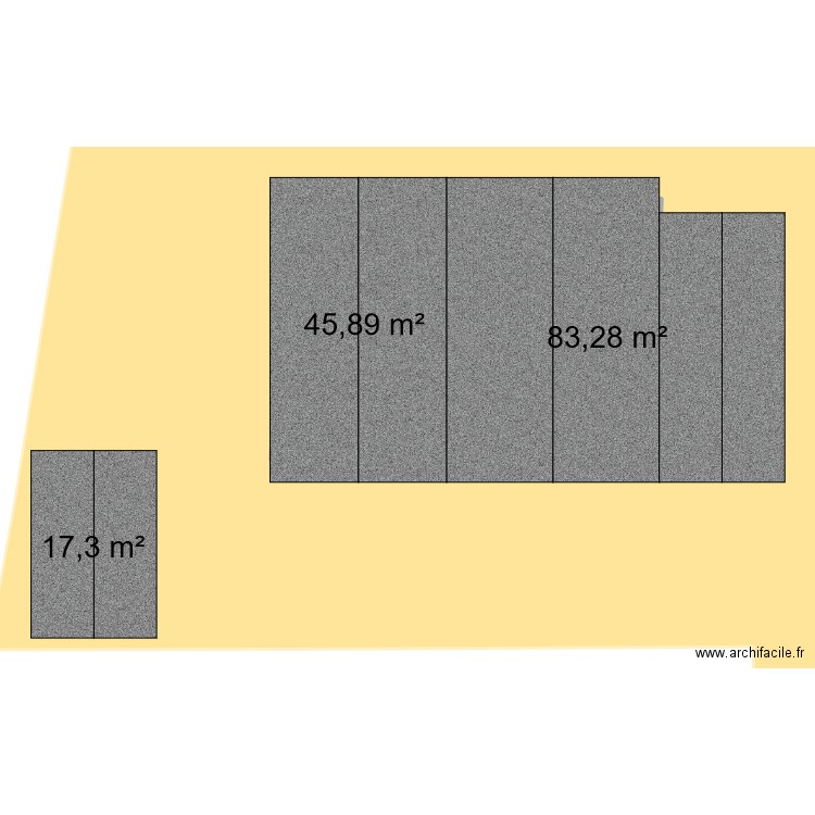 Plan maison. Plan de 6 pièces et 293 m2