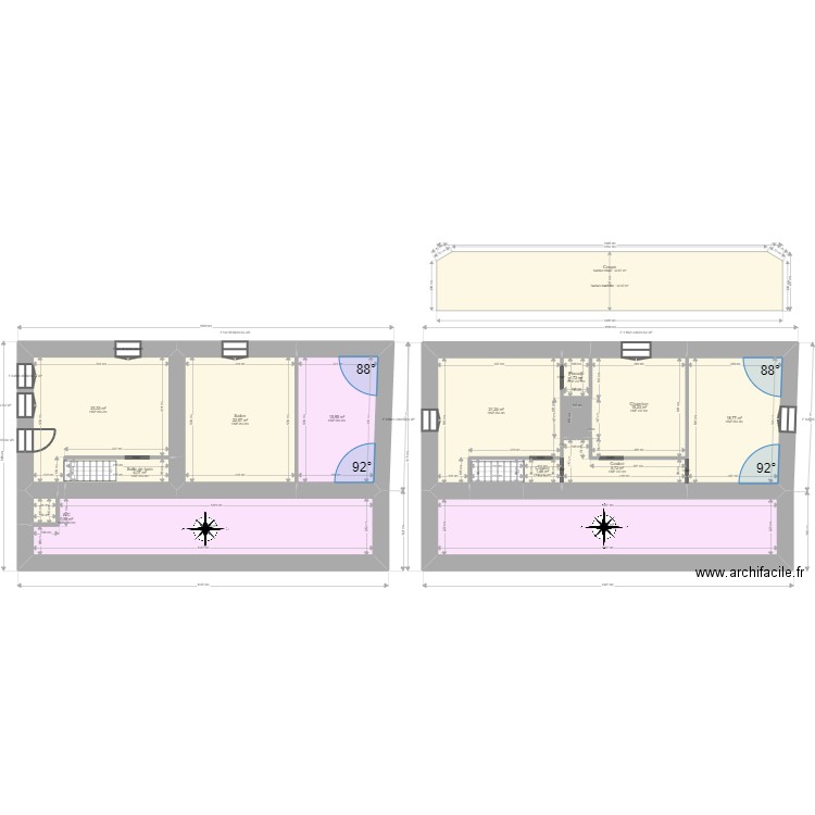 ML24006063 WENGRYNOSKI. Plan de 14 pièces et 195 m2