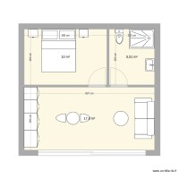 Plan gîte Trillade