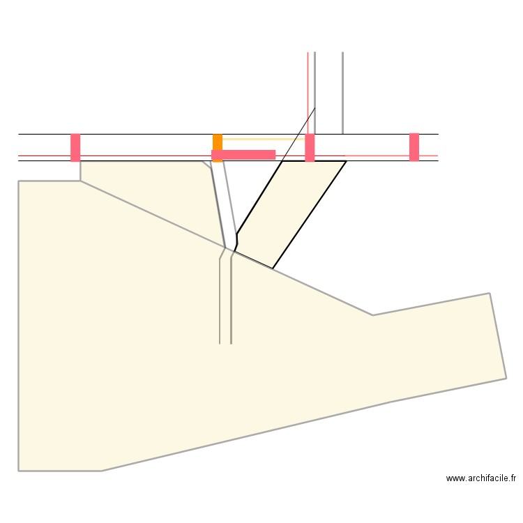 cariste actuell. Plan de 3 pièces et 344 m2