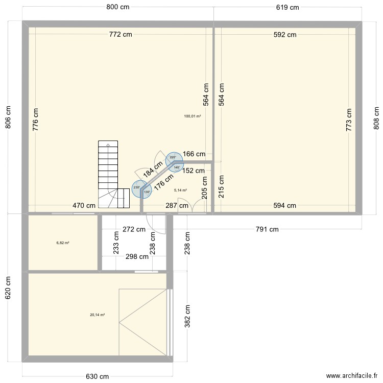 Maison de mes rêves . Plan de 4 pièces et 132 m2