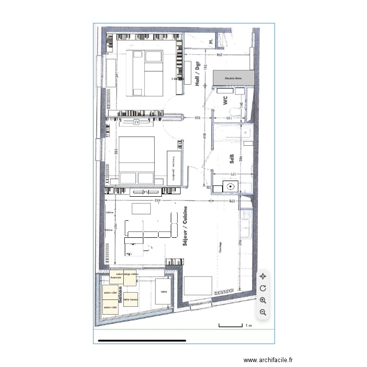 23 Fini +. Plan de 0 pièce et 0 m2