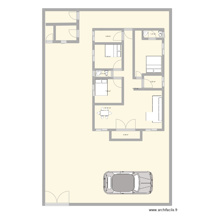 mon plan. Plan de 9 pièces et 321 m2