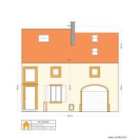 Plan de façade: projet