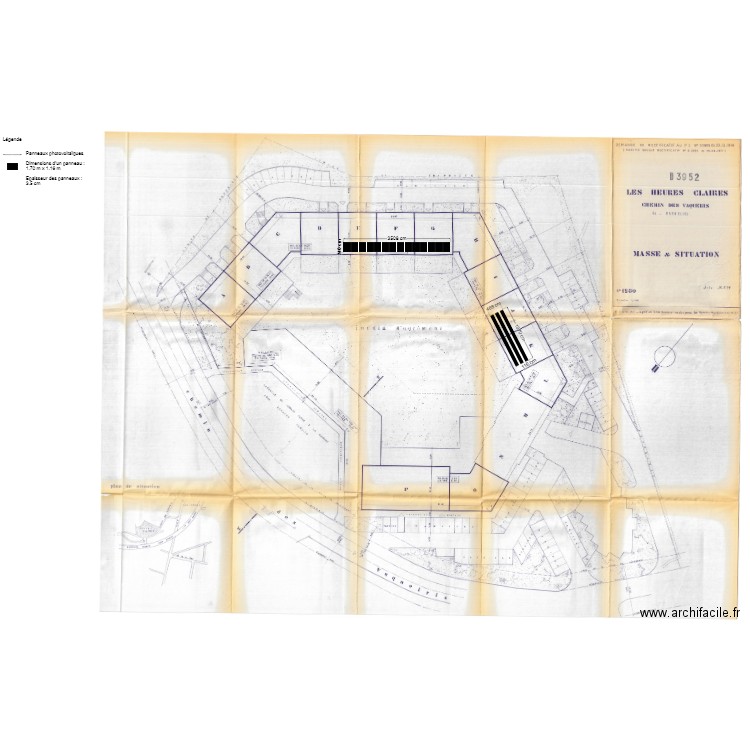 DP2 - LES HEURES CLAIRES. Plan de 0 pièce et 0 m2