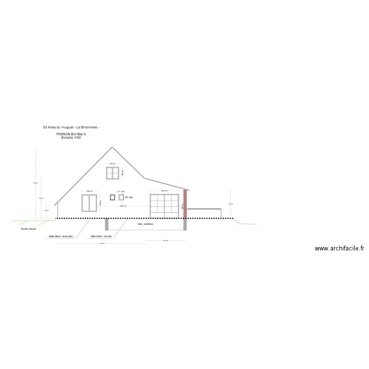 PIGNON EST Bat A. Plan de 0 pièce et 0 m2