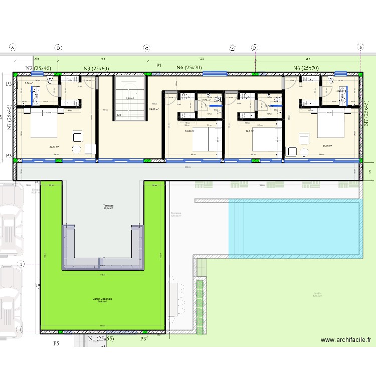 VILLA ALTEA VGP FINAL. Plan de 24 pièces et 781 m2