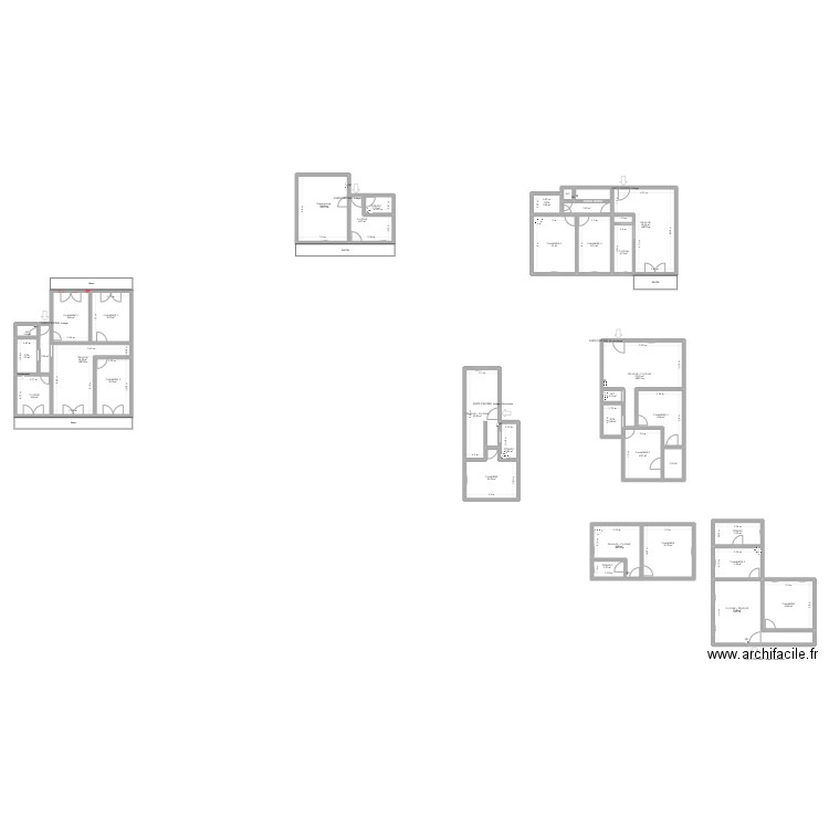 Albert Camus M6. Plan de 36 pièces et 276 m2