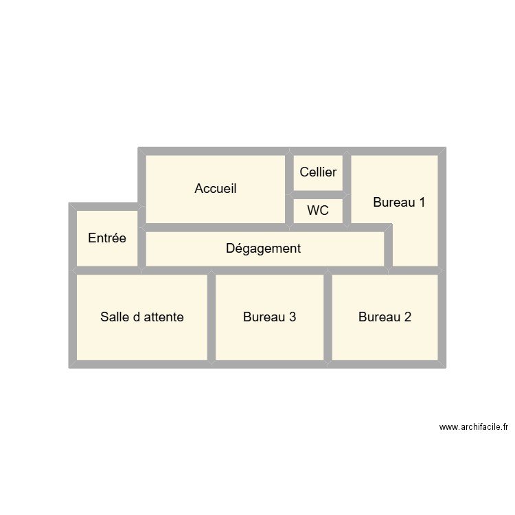 24109 SCI FARIPSY. Plan de 9 pièces et 12 m2