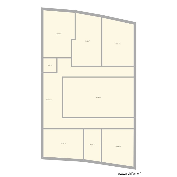 harry 1. Plan de 9 pièces et 164 m2