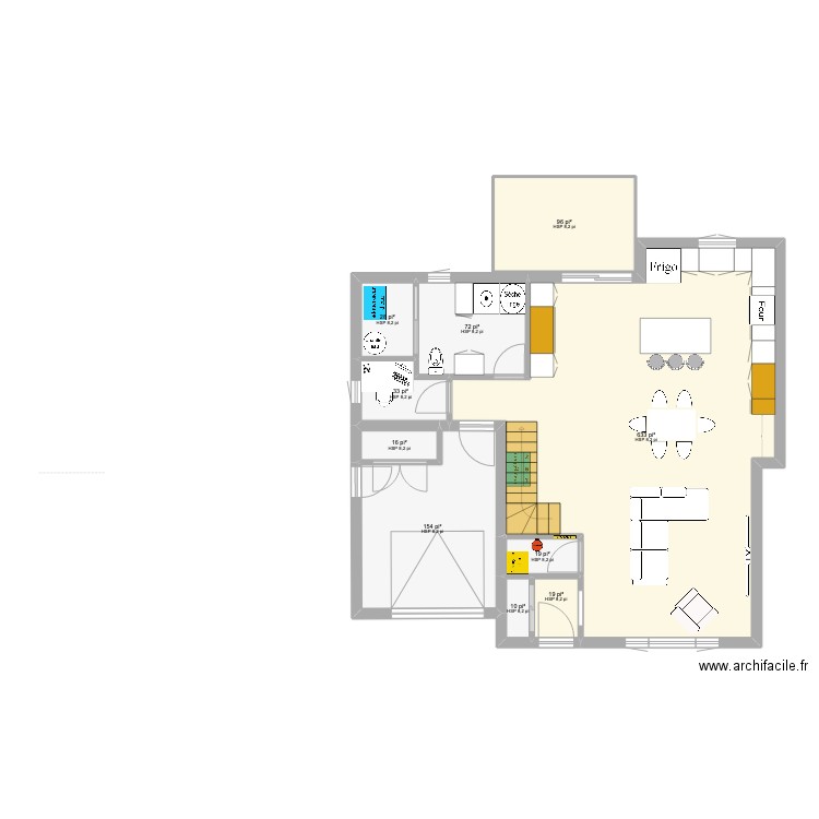 Sheralain 3 2. Plan de 21 pièces et 192 m2