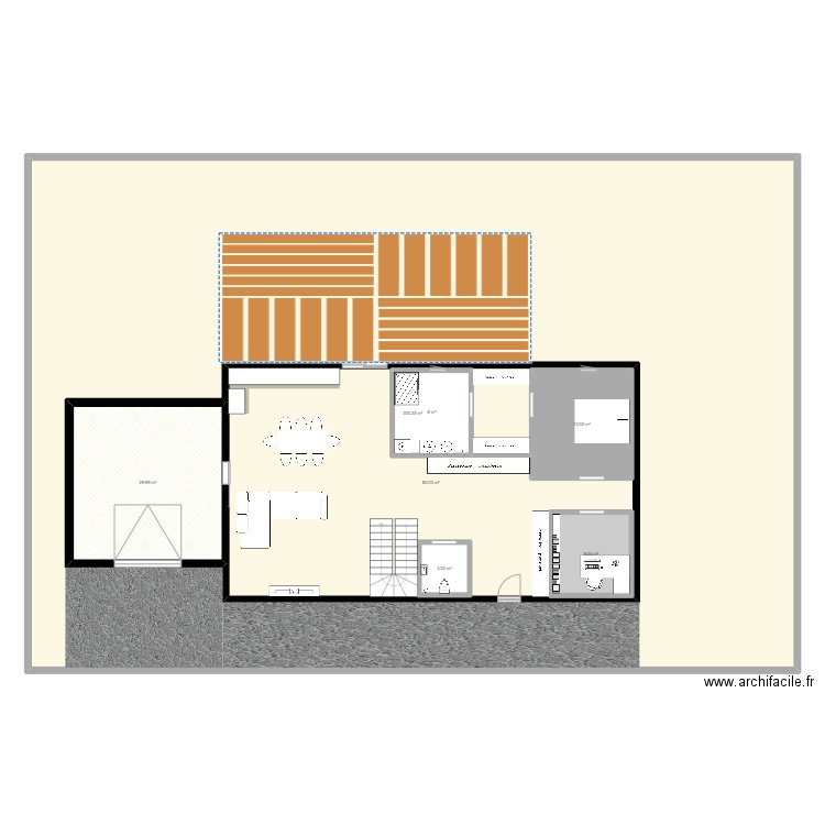 chez nous. Plan de 7 pièces et 683 m2