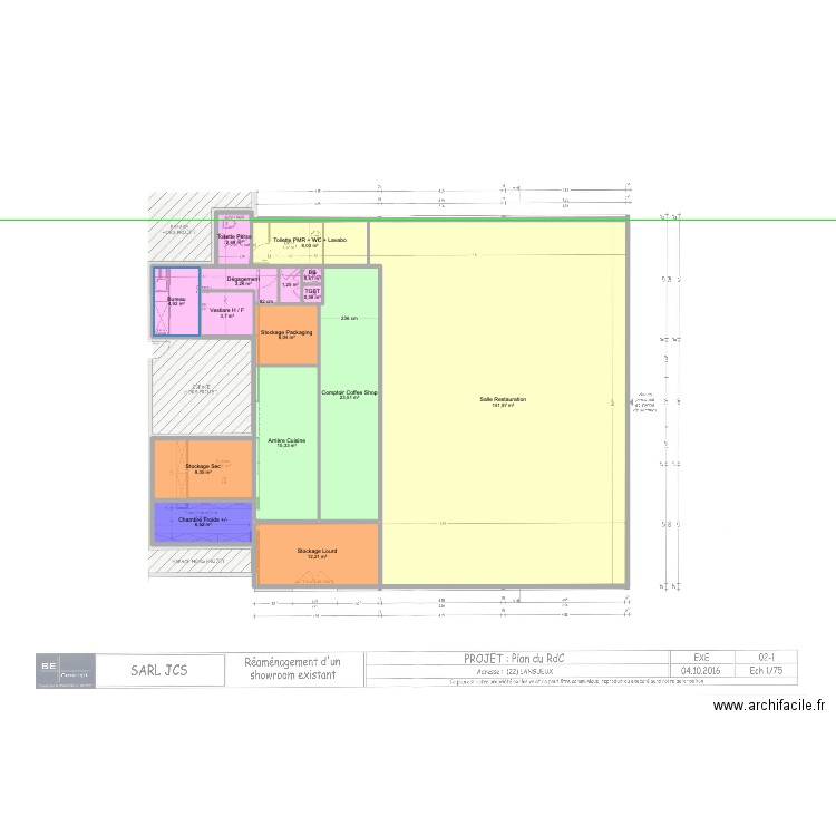 Langueux - Dore habitat. Plan de 15 pièces et 240 m2