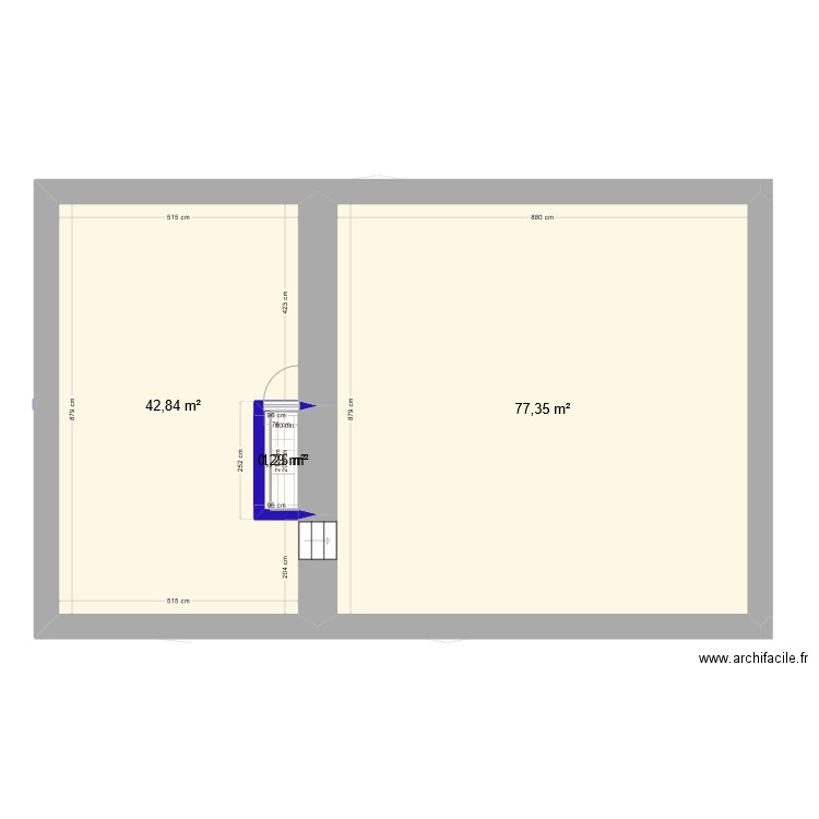 Plan ade proposition 2 etage 1. Plan de 22 pièces et 391 m2