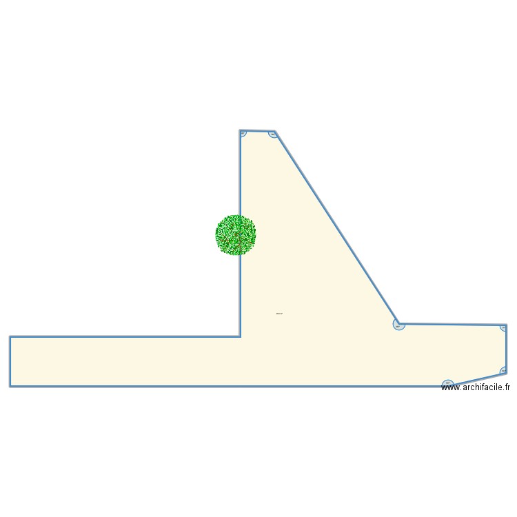 Yggdrasil . Plan de 1 pièce et 440 m2