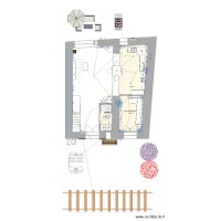 Plan maison gizia électricité RDC