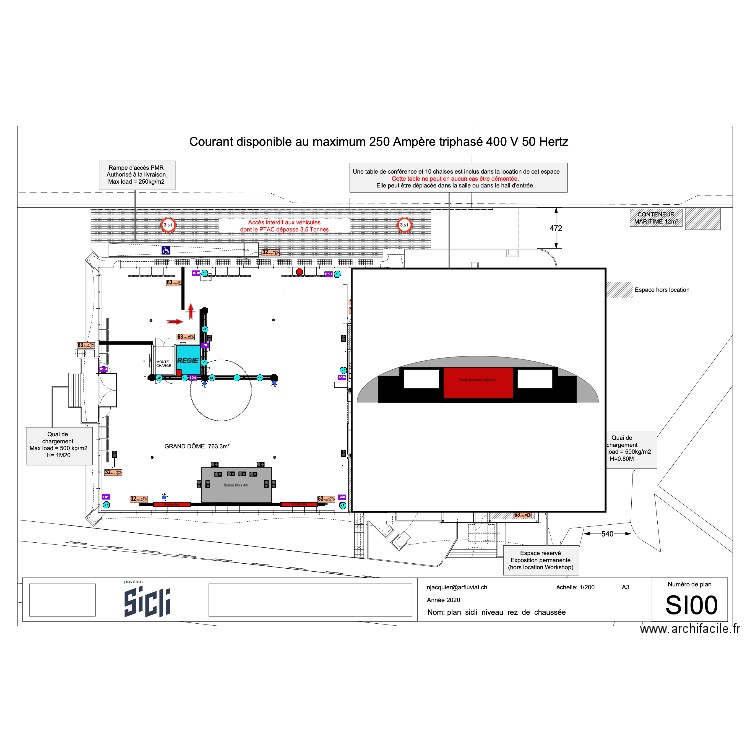 event+ sicli 2025. Plan de 0 pièce et 0 m2