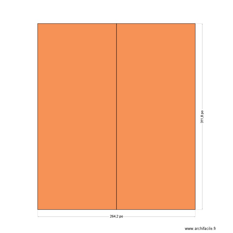 Toiture. Plan de 0 pièce et 0 m2