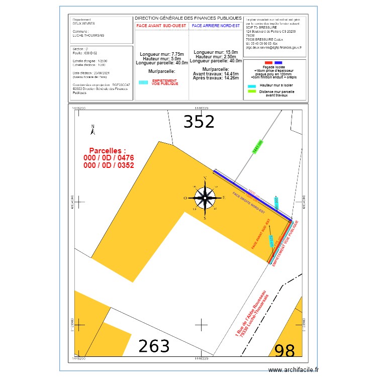 DP2 BRETON Gerard . Plan de 0 pièce et 0 m2