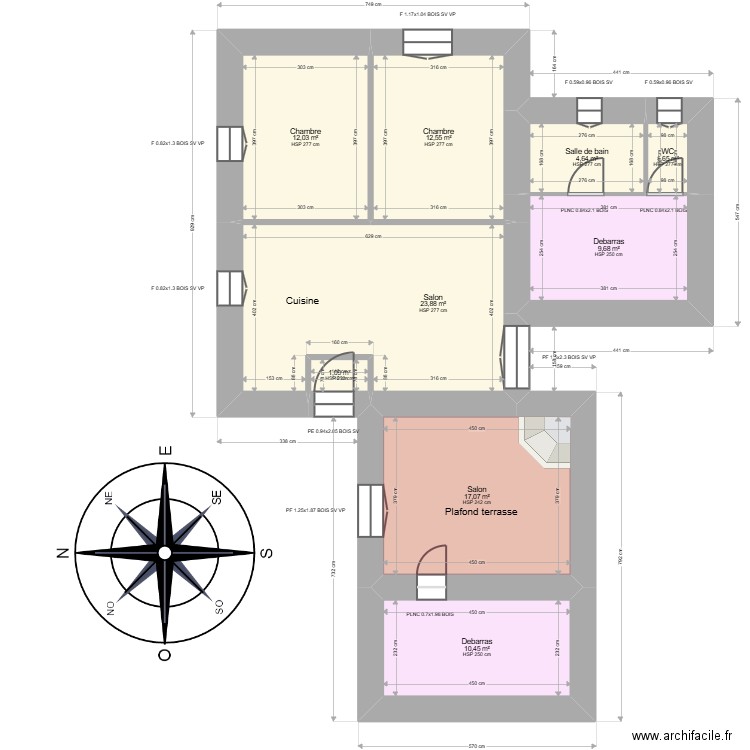 ML24016489 MUNOZ. Plan de 12 pièces et 167 m2