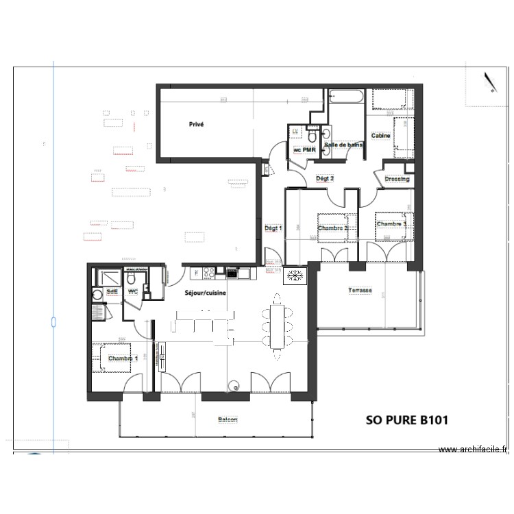 SOPUREB101. Plan de 0 pièce et 0 m2